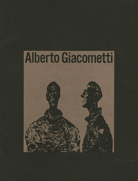 “Alberto Giacometti” ／