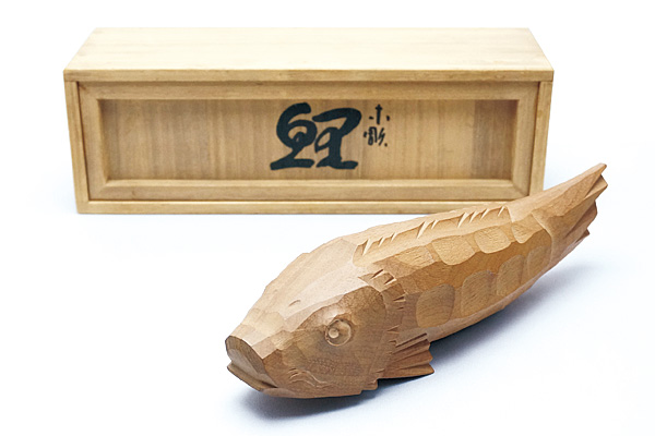 Yokoyama Ichimu “Carp of The Wooden Sculpture”／