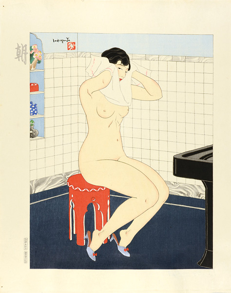Ishikawa Toraji “10 Types of Female Nudes / Morning”／