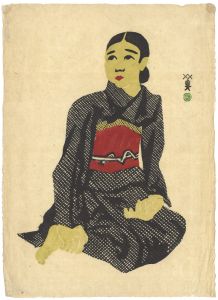 <strong>Kawanishi Hide</strong><br>Sitting Woman (tentative title......