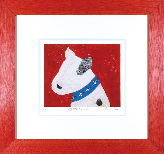 Annora Spence “DOG WITH A BLUE COLLAR”／