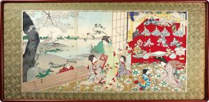 Kyosui/One of the Gosekku (the five seasonal festivals) / kagetsu[五節句之内　花月]