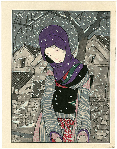 Takehisa Yumeji “Legend of the night of snow”／