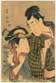<strong>Toyokuni I</strong><br>Kabuki Actors Print 【Reproduct......