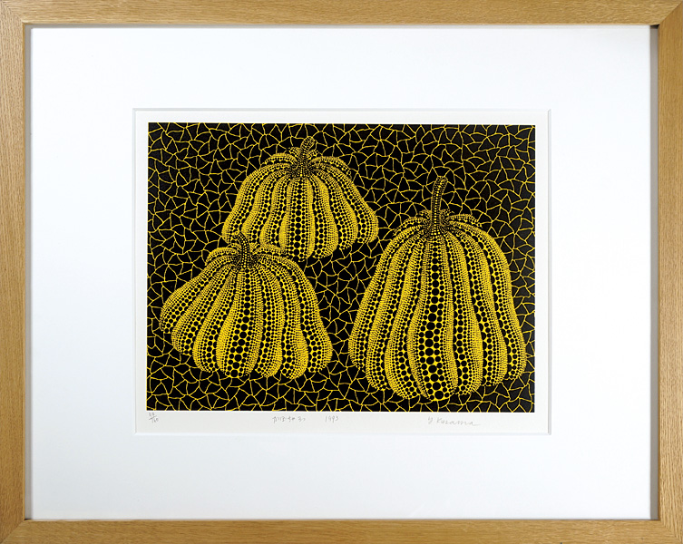 Kusama Yayoi “Three Pumpkins”／