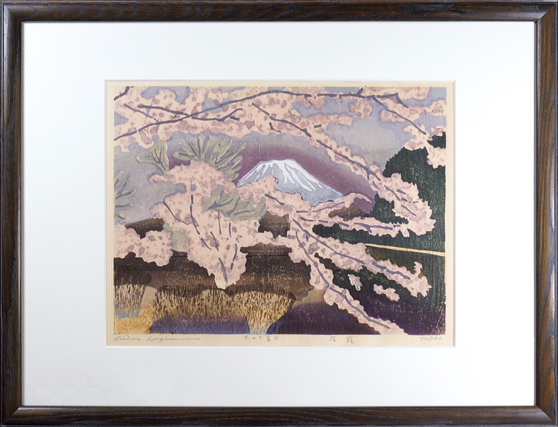 Hagiwara Hideo “Thirty-six Views of Mt.Fuji / Flowering Haze”／