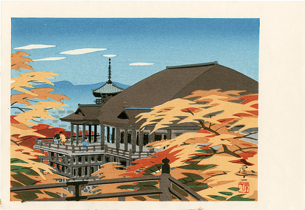 Okumura Koichi “Kiyomizu temple (tentative title)”／