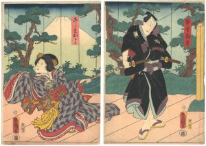 Toyokuni III/The Forty-seven Ronin: Act.3[仮名手本忠臣蔵　三段目 ]