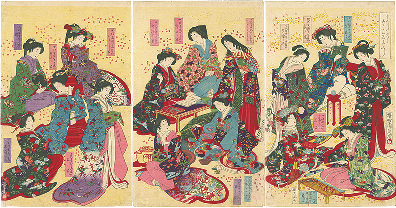 Chikanobu “Tokugawa's Wives (tentative title)”／