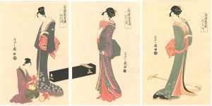 Eishi/Selected Geisha of the Yoshiwara (Seiro Geisha sen) [青楼芸者撰【復刻版】]