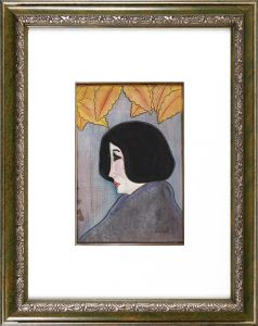 <strong>Kawakami Sumio</strong><br>Portrait of a Woman