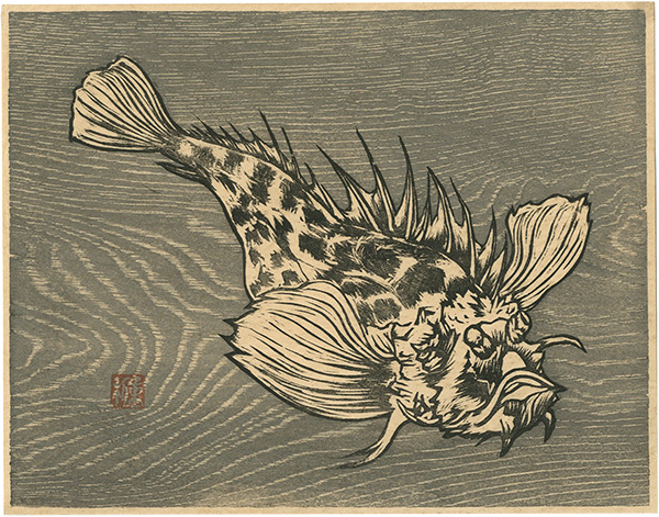 Ishizaki Shigetoshi “Scorpion fish”／