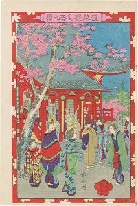 Ikuhide/Cherry Blossoms in Asakusa Kanzeon [浅草観世音之桜]
