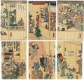 <strong>Toyokuni III</strong><br>Kabuki Actors in Their Dressin......