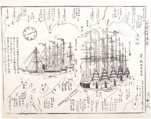 Unknown/Tokyo Bay Defense Planning for the Arrival of Black Ships[黒船渡来お固め図]