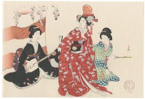 Chikanobu/Women's Customs / Dojoji (tentative title)[婦人風俗　道成寺（仮題）]