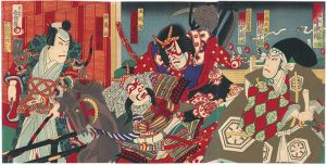 Kochoro/Kabuki Play: Senbonzakura, Scene of Horikawa[明治座中満久　千本桜　堀川]