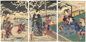 Fusatane/Four Seasons of Genji / Winter[源氏四季の内 冬]