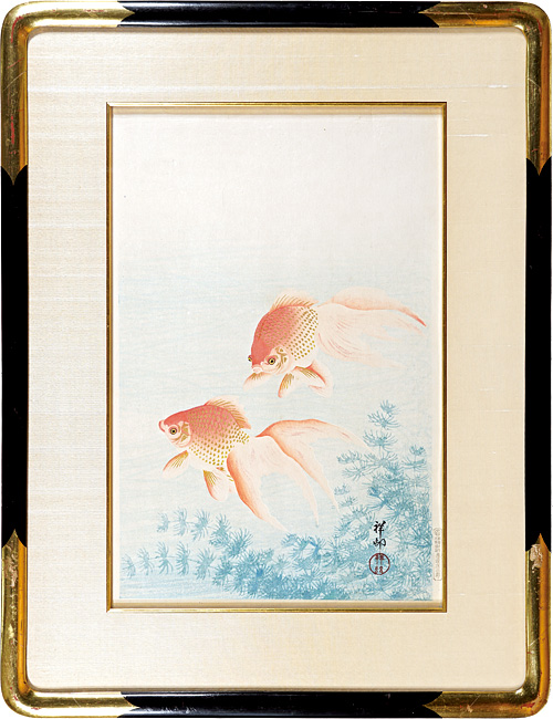 Ohara Koson(Shoson) “Goldfishes”／