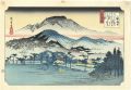 <strong>Hiroshige I</strong><br>Eight Views of Omi / Evening B......