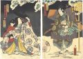 <strong>Kunisada II</strong><br>Kabuki Play: Konoshita Kage Ha......