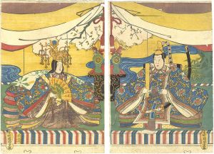 Kunisada I/Dairibina (tentative title)[内裏雛（仮題）]