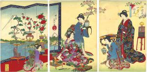 Nobukazu/Manners for Women / Flower Arrangement of Seasonal Flowers[女礼式　四季之活花]