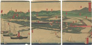 Hiroshige II/Yokohama[横浜一覧之図]