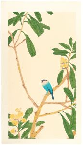 <strong>Imamura Shiko</strong><br>Loquat and a Java Sparrow