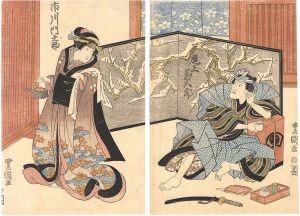 Toyokuni I/Kabuki Actors Print[芝居絵]