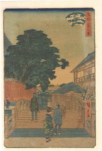 Hiroshige II/Thirty-six Views of the Eastern Capital / Myoken in Yanagishima[東都三十六景　柳しま妙けん]