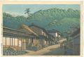 <strong>Kawase Hasui</strong><br>The Town of Utsunoya, Tokaido