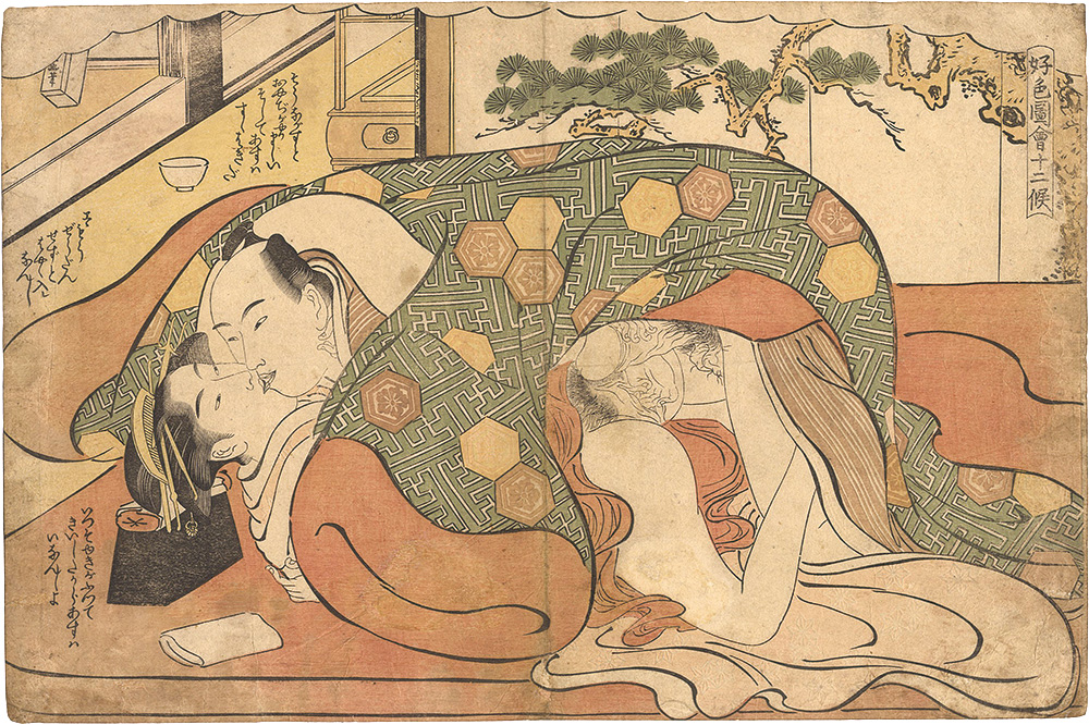 Shuncho “Erotic Pictures for the Twelve Months”／