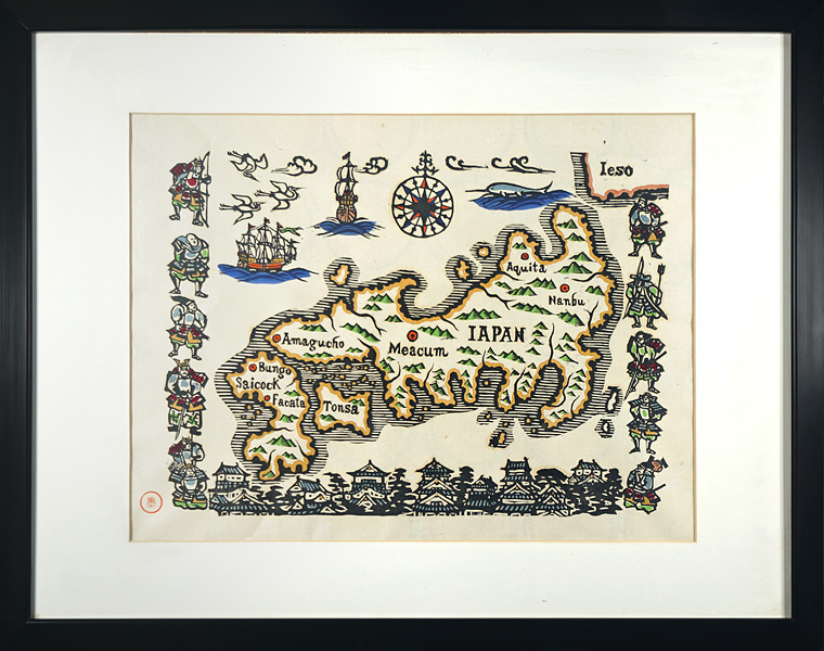 Kawakami Sumio “Japan old map”／