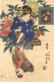 <strong>Kunisada I</strong><br>Contest of Beauties / Peony