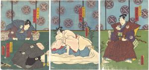 Toyokuni III/Kabuki Play: The Storehouse of Loyal Retainers[仮名手本忠臣蔵]