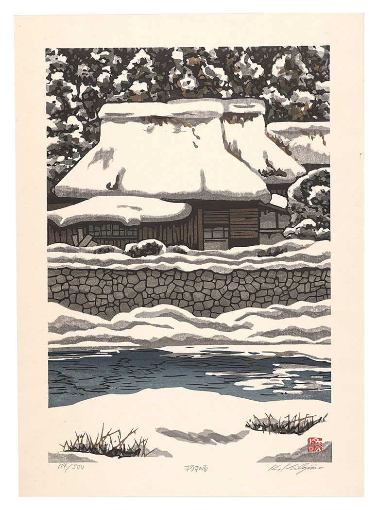 Nishijima Katsuyuki “Snow in Tochigi”／