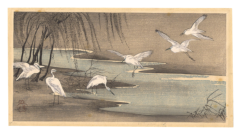 Ito Sozan “White Herons (tentative title)”／