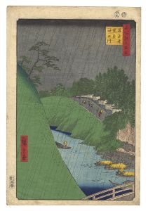 Hiroshige I/One Hundred Famous Views of Edo / Seido and Kanda River from Shohei Bridge[名所江戸百景　昌平橋 聖堂 神田川]