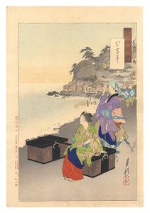 Gekko/Gekko's Miscellany / Pilgrimage to Enoshima[月耕随筆　江の島参り]