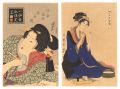 <strong>Utamaro, Eisen</strong><br> A Beauty at a Spinning Work  ......