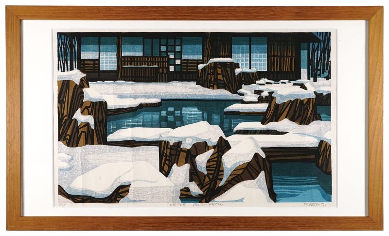 Clifton Karhu “Winter Pond-Kyoto”／