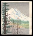 <strong>Tokuriki Tomikichiro</strong><br>Snow at Mount Fuji (tentative ......