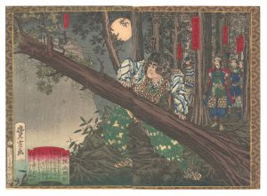 Toyonobu/Newly Selected Records of the Taiko Hideyoshi / Bravery of Horio Mosuke[新撰太閤記　堀尾茂助ノ勇力]