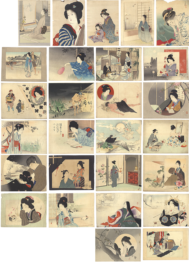 木版口絵／Kuchi-e Prints