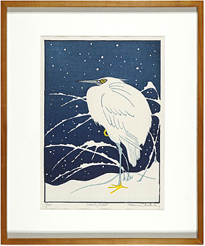 雪中の白鷺 ／ ロザンナ・シャーカリー