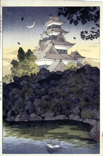Kasamatsu Shiro “Matsumoto castle, Shinshu”／