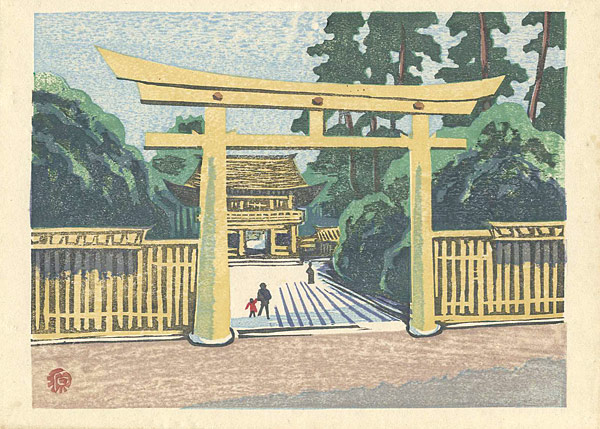 Yamaguchi Gen “Recollections of Tokyo / Meiji Shrine”／