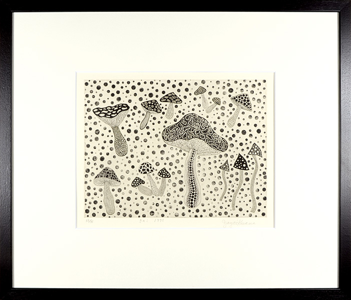 Kusama Yayoi “A mushroom”／