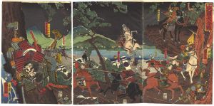 Kuniyoshi/Battle of Kitaguni[北國大合戦]